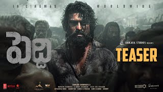 Peddi - Release Teaser Ram Charan, Shivaraj Kumar Buchi Babu Sana Jahnvi Kapoor Ar Rahman