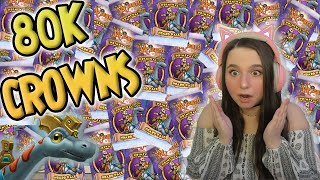 MY BIGGEST PACK OPENING EVER.. WILL WE GET A BRONTO | Wizard101