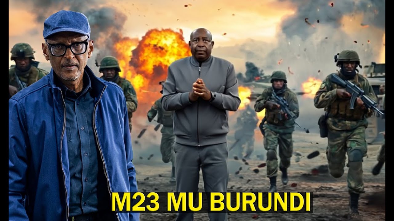 M23 bateguye gutera mu BURUNDI //  FDNB bakubise ama BOMBE M23  36 naba Chef babo baca barishikana