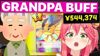 Download lagu Miko Gets A Buff From Her Late Grandpa (Sakura Miko / Hololive) [Eng Subs]