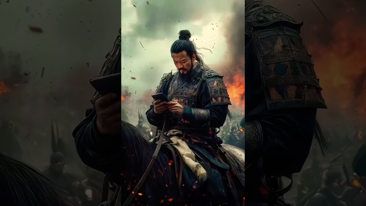 Warrior With Phone :)  