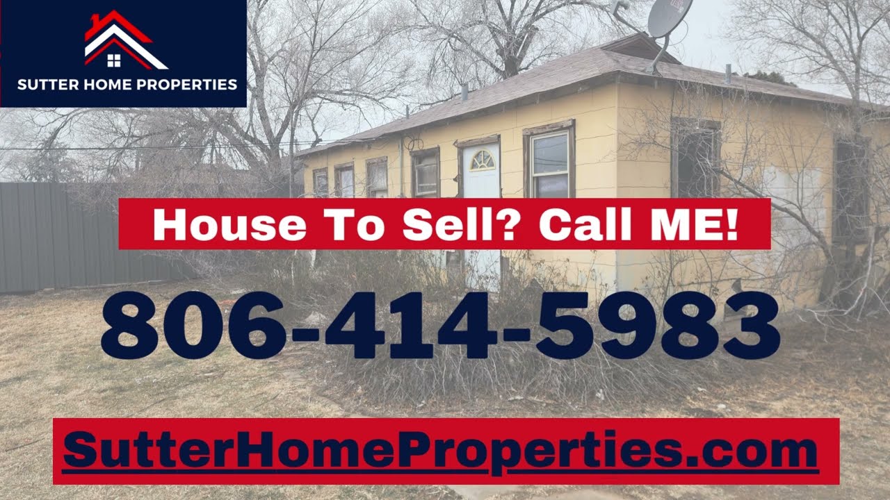 We Buy Houses In Amarillo TX, Even Ugly Ones!