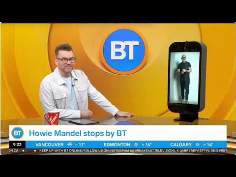 Howie Mandel beams into Breakfast Television via Proto Hologram - video from Proto
