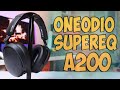 OneOdio SuperEQ A200 Обзор недорогих универсальных беспроводных наушников с ANC