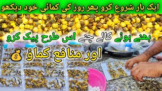 Roasted Black Chickpeas Business Idea Low Investment High Profit Snack Business