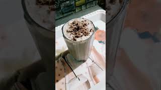 chocolate health powder milk shake|chocolate biscuit milk shake |#recipe #milkshake #shorts