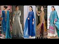 A Very Beautiful Long kurti set for women with Dupatta || Stylish party wear dress collections 