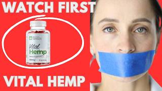 Vital Hemp Gummies Review - ((Watch First)) - Vital Hemp Chemist Warehouse