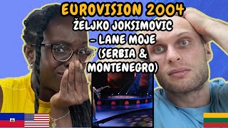 REACTION TO Željko Joksimović - Lane Moje (Serbia & Montenegro Eurovision 2004) | FIRST TIME HEARING