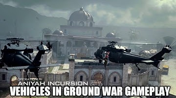 *NEW* Aniyah incursion ( palace ) map ground war gameplay leaked | vehicles in mp | cod mobile leaks