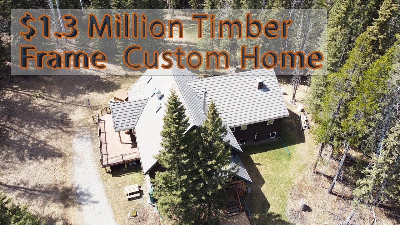 Pine Ridge Timber Frame $1.3 Million Pine Ridge Timber Frame Custom Home - YouTube