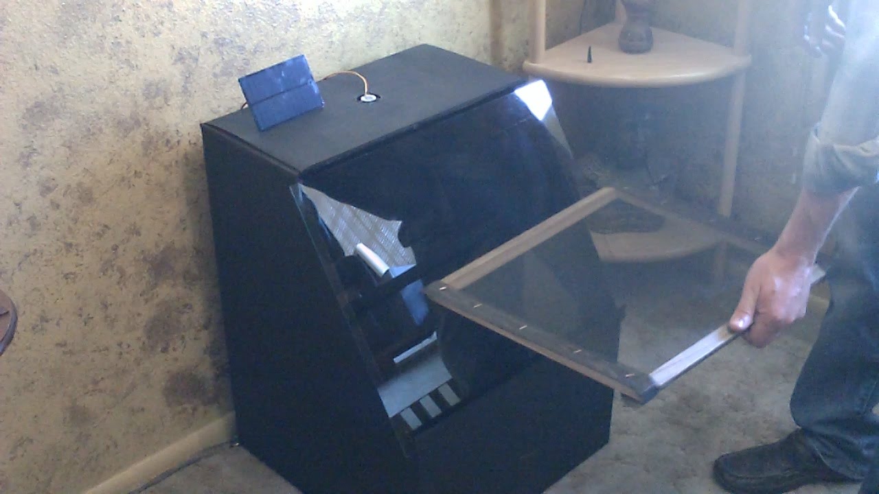 Solar Air Heater DIY- (warms,drys,dehydrates,defrosts,de-ices) 150F