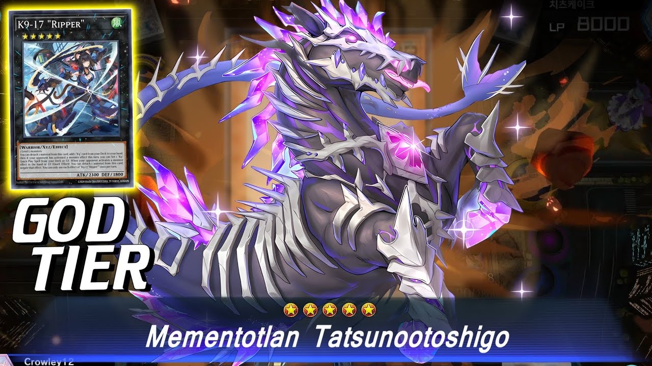 THIS DECK IS GENUINELY SUPER BROKEN, YET NO ONE PLAYING IT! Memento K9 [Yu-Gi-Oh! Master Duel]