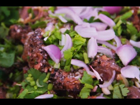 Duck breast and honeycombe salad with Balinese spices