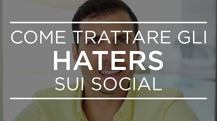 Come trattare gli HATERS sui social