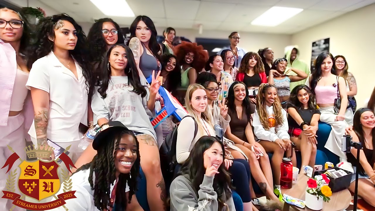 I Hosted Girls Night At Streamer University..