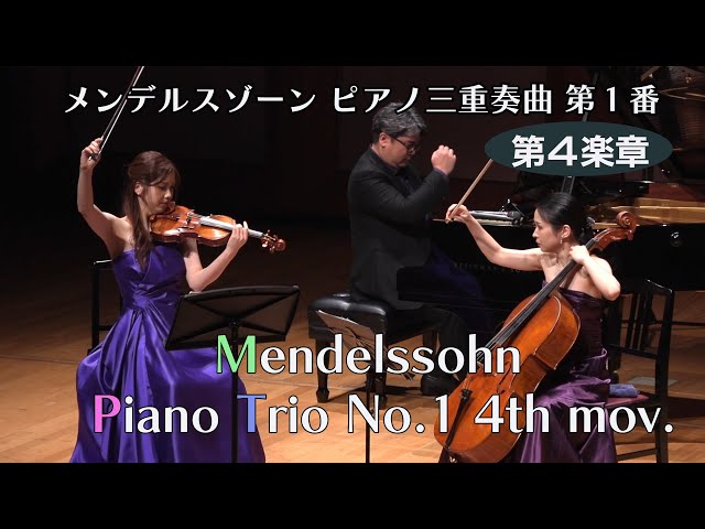 Mendelssohn – Piano Trio No. 1, 4th Movement - YouTube