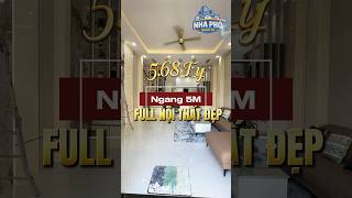 Nhà đẹp Quận 12 ngang 5M chỉ 5.x Ty #nhadepq12