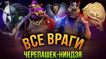 Кто главный враг черепашек ниндзя