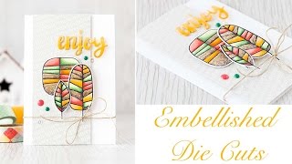Video Hop - Embellished Die Cuts