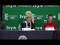 Ivy Madness 2025 - Harvard Women's Basketball Saturday Postgame Press Conference