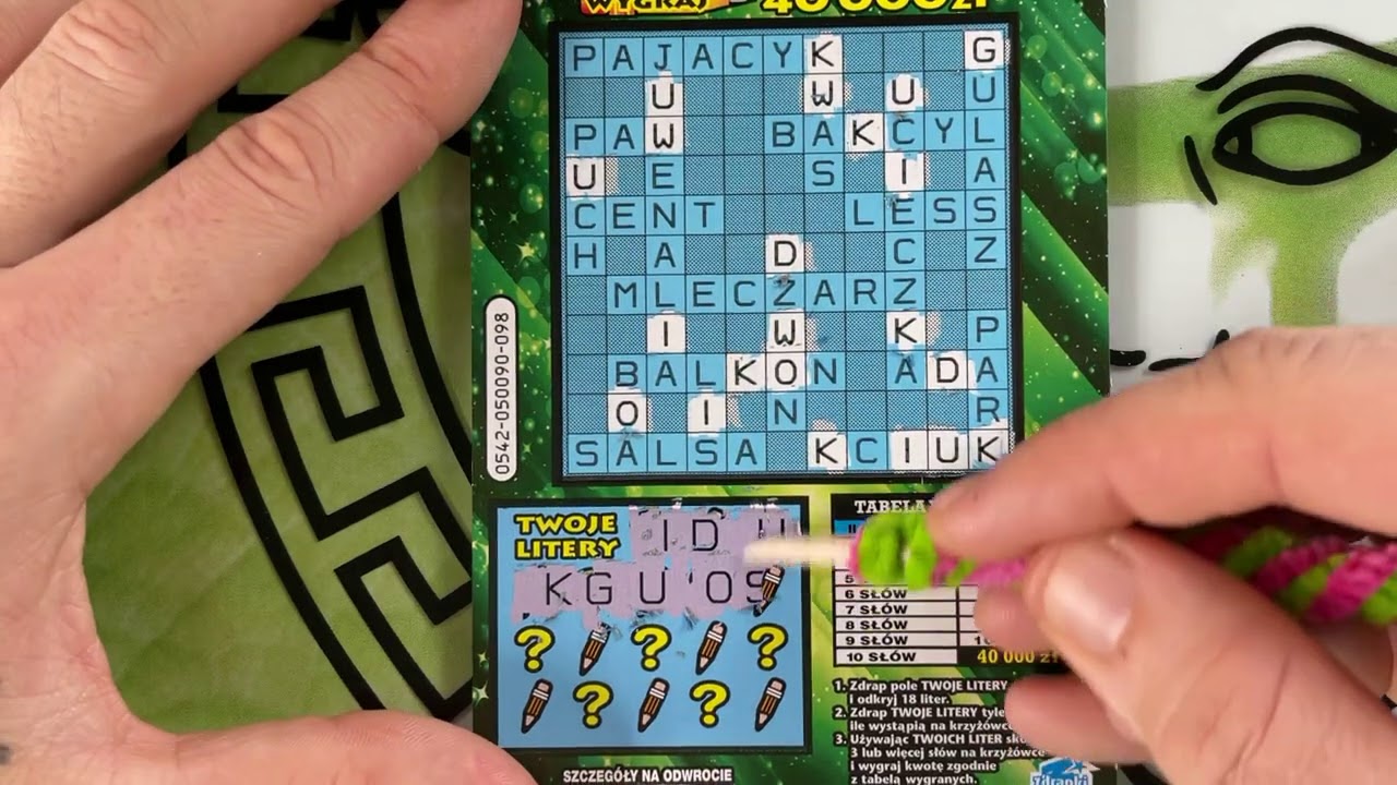 #ZDRAPKI LOTTO 🌺🌺🌺ŚWIETNY WYNIK W LINIACH I KRZYŻÓWKACH 🌺🌺🌺