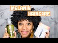 Melanin Haircare  Style Cream and Oil Blend on Low Porosity Type 4 Natural Hair || Product Review