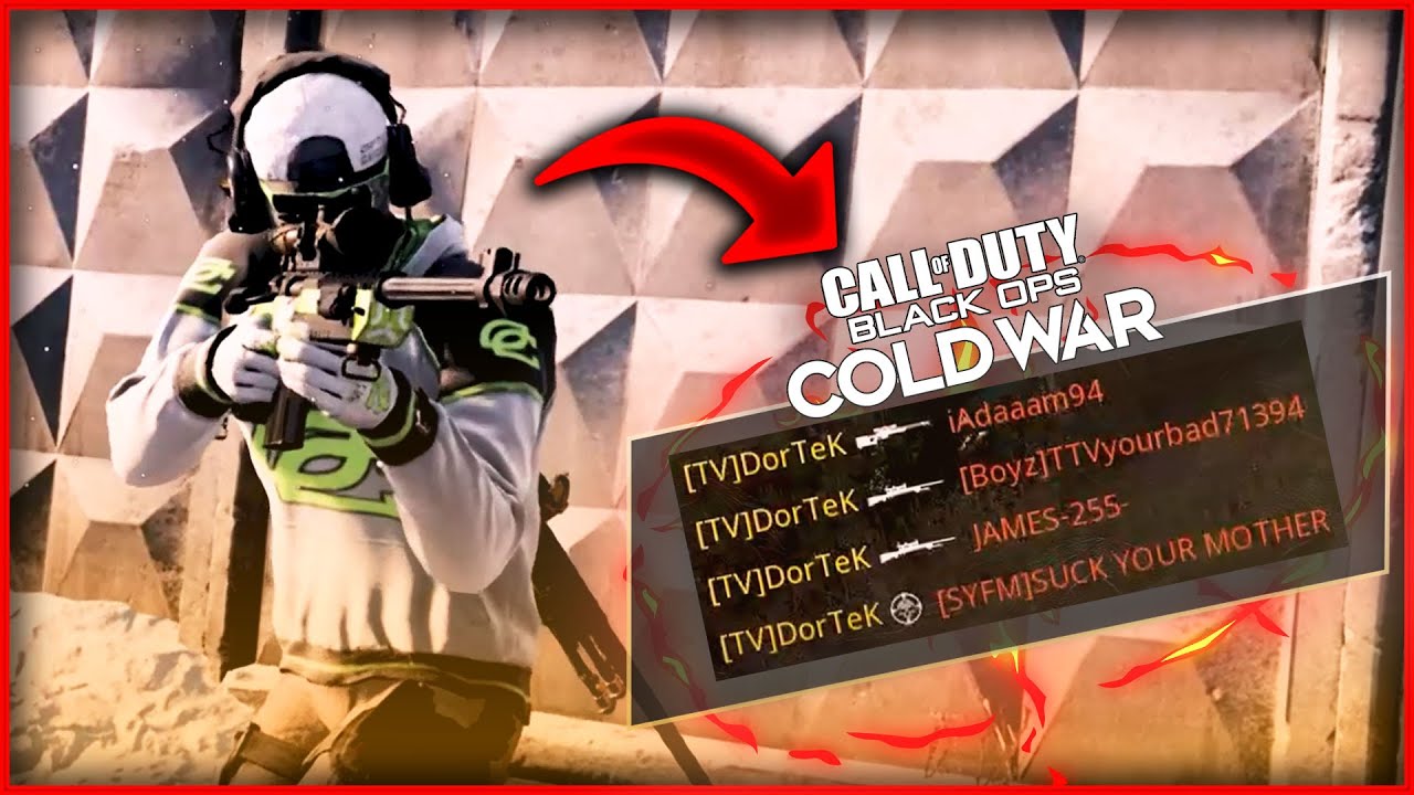 MONTAGE SNIPER BLACK OPS COLD WAR !!! Edit By DorTeK