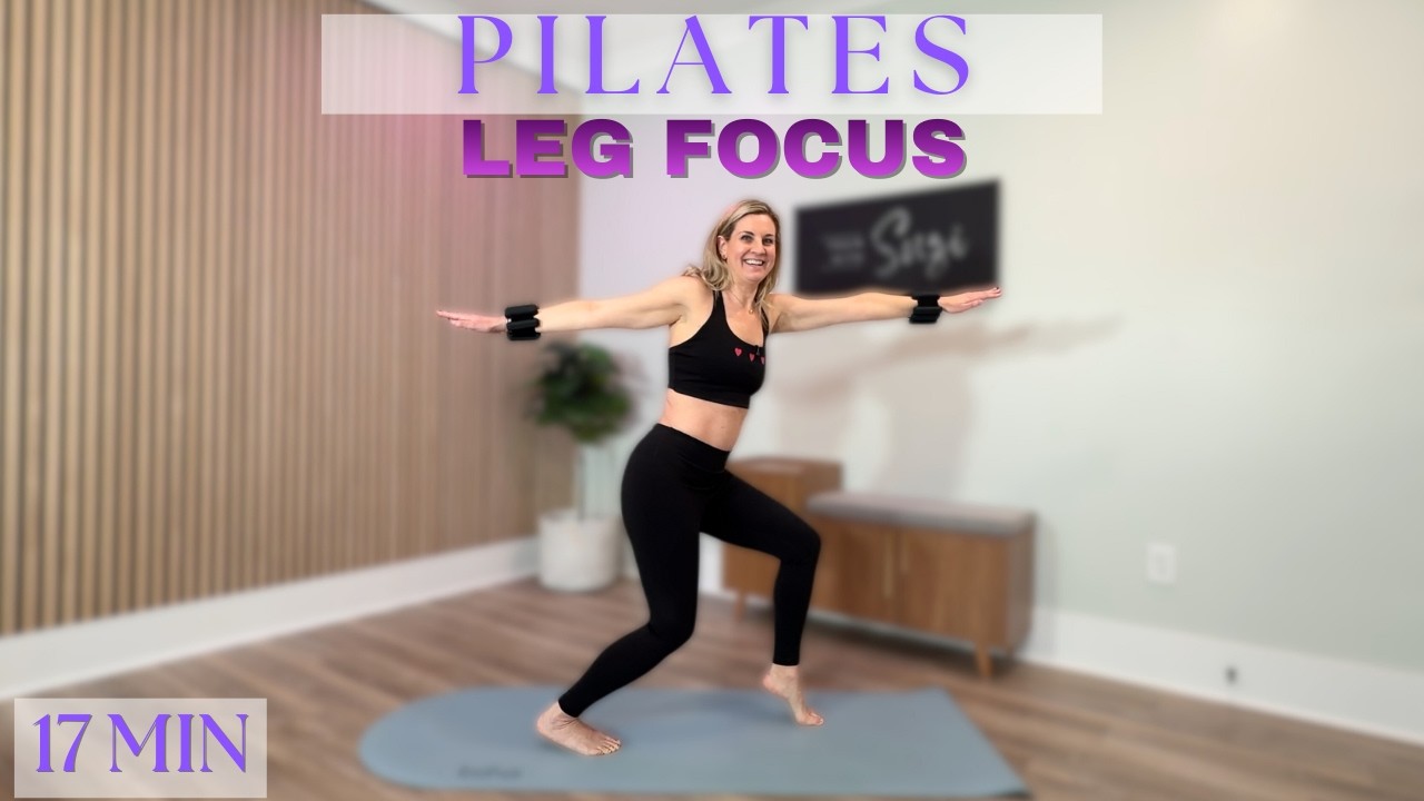 Pilates Leg Focus With Light Upper Body Resistance | 17 Minutes