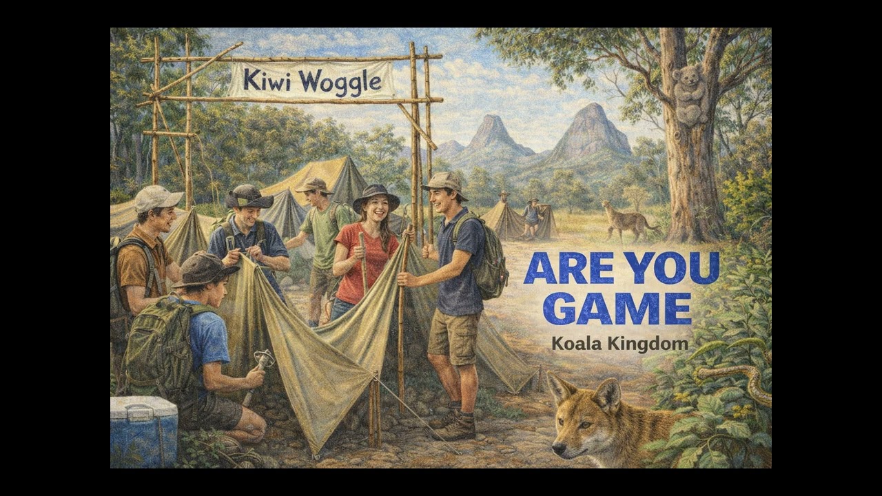 Are You Game?  (High energy pop, rock, electronic song)