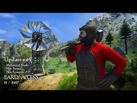Medieval Engineers - Update 0.6 - Now With Mechanical Blocks