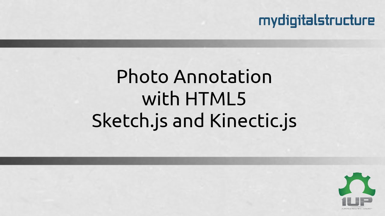 Photo Annotation with HTML5, Sketch.js and Kinetic.js - YouTube