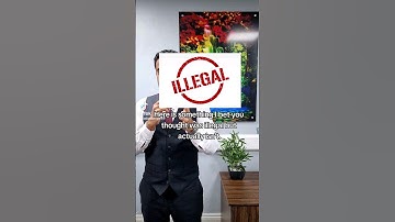 You think this is illegal, but it isn