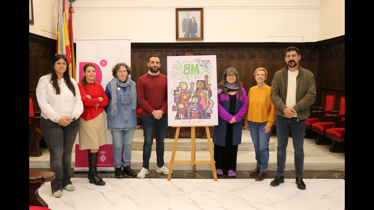 Presentació de la pogramació del 8M