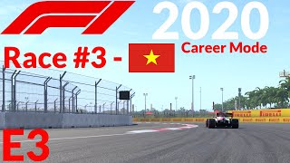 Racing for the first time in Hanoi F1 2020 Career Mode E3