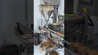 Instant Coffee Auger Filler Test Site Multi-type Powder Filling Packaging Machine Saudi Project