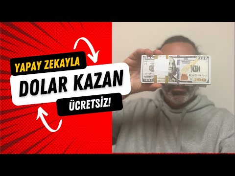 Yapay zekaya sınırsız video yaptırarak dolar kazanın!