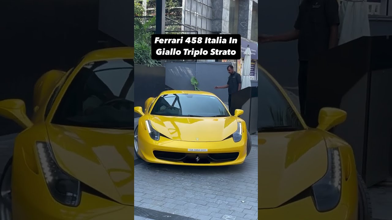 Insane Beauty Ferrari 458 Italia Ferrari458 Ferrari458italia 458italia India