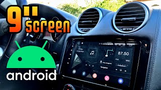 AVIN Mercedes ML, GL, or R Class 9" Android 10 Infotainment Install! (W164, X164, W251)