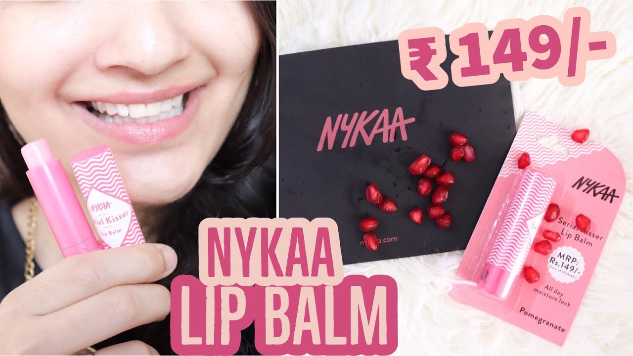 *NEW* Nykaa serial Kisser Lip Balm Rs. 149/ YouTube