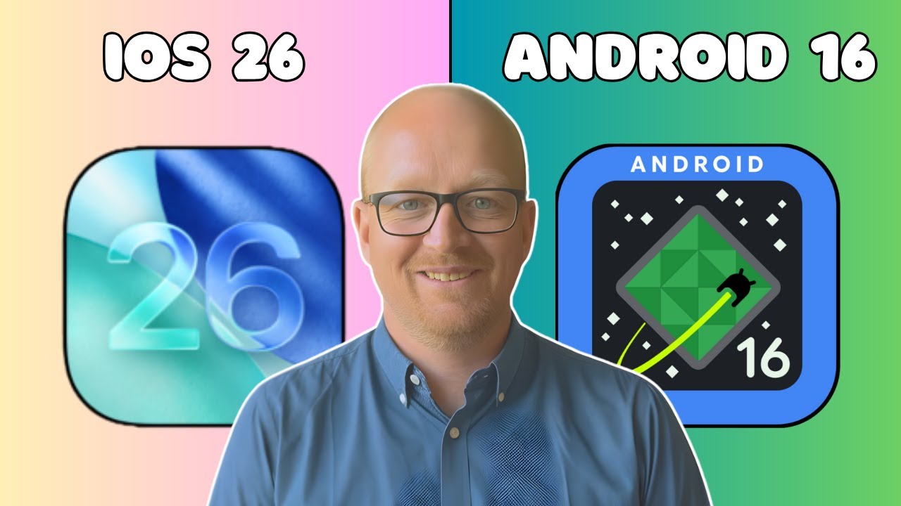 iOS 26 vs Android 16 | Full Comparison – Speed, Features & Design - YouTube