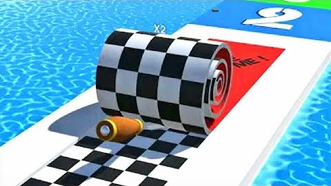 Spiral Roll - All level Gameplay Android iOS (level 58-59)