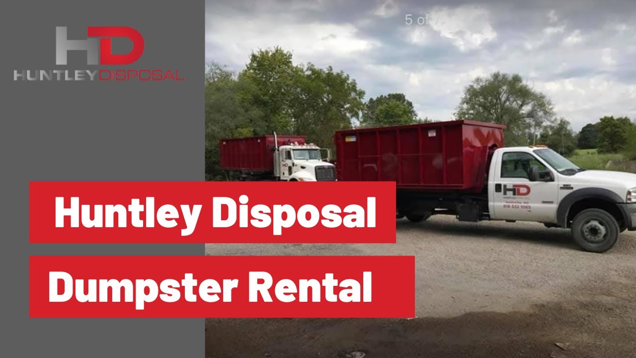 Huntley Disposal Offers Affordable and Reliable Dumpster Rental