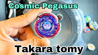 Cosmic Pegasus Beyblade Review From Takara Tomy Brand