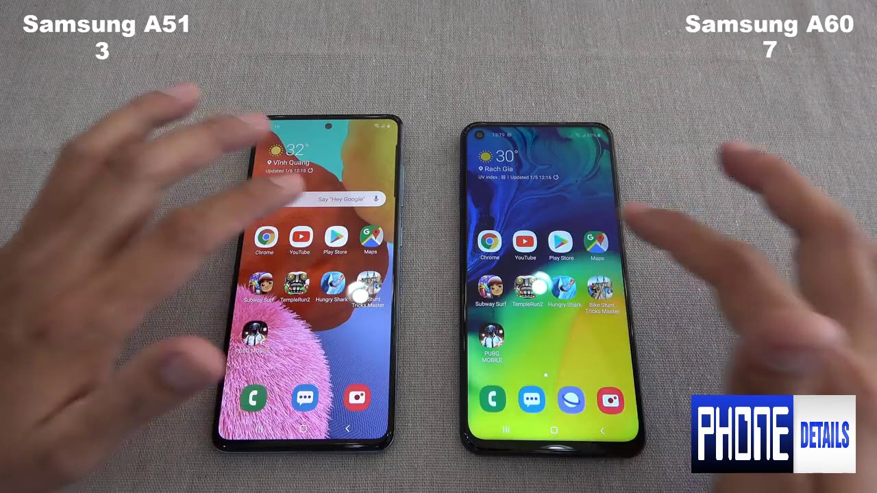 Samsung A51 Vs A52