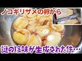 ノコギリザメの卵で、よくわからない珍味ができた。