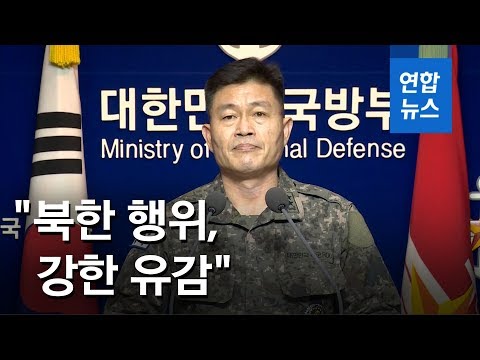 합참 &amp;quot;북한, 초대형 <strong>방사포</strong> 추정 2발 30여초 간격발사…강한 유감&amp;quot; / 연합뉴스 (Yonhapnews)
