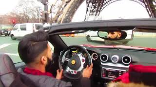 Driving a FERRARI in Paris