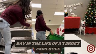 a day in the life of a Target associate/work with me at Target (general merchandise/closing expert)