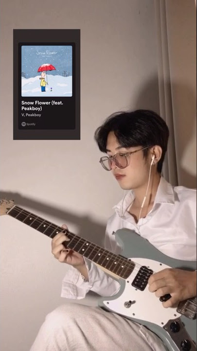 V - Snow Flower (feat. Peakboy)#snowflower#v#peakboy#bts#reels